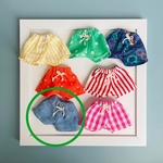 ビーチパンツ(デニム調無地)
