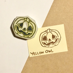 消しゴムはんこ  ジャックオランタン