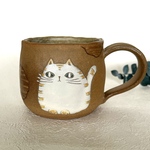 猫　マグカップ　コーヒーカップ