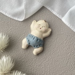 【製作中】仰向けの赤ちゃんの箸置き