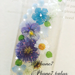 iPhoneケース♡手作り 押し花♡