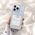 R181 【選べる星】お月様と一番星               iPhoneケース　Androidケース　スマホケース　　クリアケース　ハンドメイドケース　iPhone17    