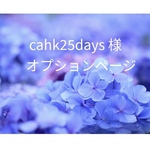 cahk25days 様　オプションページ
