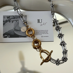 【new】mixcolor necklace🪽 (サージカルステンレス)