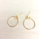 再販4❤️シンプルラウンドピアス