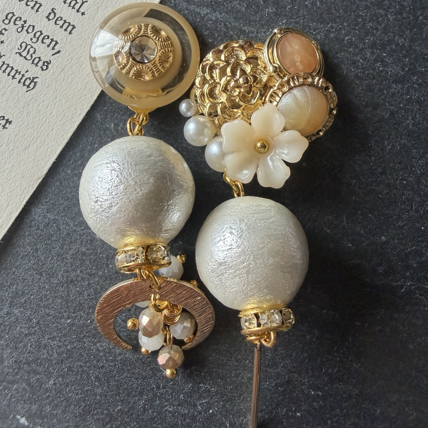 ボタンピアス/イヤリング - PEPOCO-HM'S GALLERY | minne byGMOペパボ