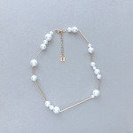 NECKLACE:「White pearl × GD」urban changes