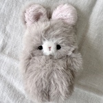 グレーのうさちゃん＊ぬいぐるみ