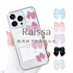 リボン　　　　　                  iPhoneケース　スマホケース　　クリアケース
