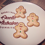 Xmasジンジャーマンクッキーブローチ