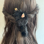 しっぽがゆらゆら揺れるねこちゃんヘアクリップ(B1)