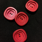 アンティークボタン saburo umr red L 4piece