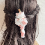しっぽがゆらゆら揺れるねこちゃんヘアクリップ(SM4)