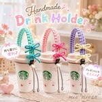 【送料無料】パラコード　リボンドリンクホルダー　ストラップ