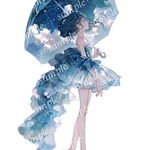 No.210＊オリジナル人物ステッカー 5枚
