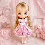  ＧＷ頑張ったねご褒美まつり💗1/6ドール・アイシー・ブライスサイズ╲フィッシュテールワンピꫂ ၴႅၴ‪*╱フリルドレス