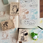 雨ふりもたのしいhitsuji.のどうぶつたちのハンコシリーズ