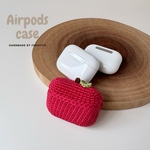 りんごのAirPodsケース（第2世代/Pro/第3世代/AirPods4）