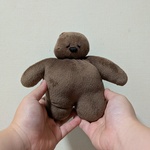 ぬいぐるみ　くまのポテチさん