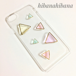 wind-178yy様専用ページ ✳︎三角形✳︎のiPhoneケース［ iPhone7］