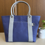大人綺麗 倉敷帆布 トートバッグ 2way ロイヤルブルー
