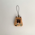 花よりだんごカピバラのストラップ