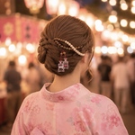 ･*:.｡ 夏祭りに･*:.｡浴衣髪飾り　金魚