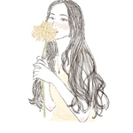 《イラストオーダー》透明感のあるアイコン♡