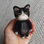 ミニ ぶあいそ ねこ ちゃん  ハチワレ猫 再販