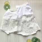 melodykun様専用　星柄ガーゼのキラキラタンクトップ　犬　犬服　Sサイズ