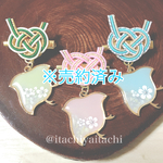 【ご予約品】水引と千鳥のブローチ