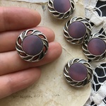 【1個】20mm/japan vintage/アクリルボタン