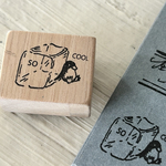 【新作】氷にもたれてるペンギン•ө•ラバースタンプ