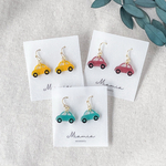 【再販】青い車のピアス