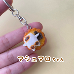 マシュマロちゃんのキーホルダー