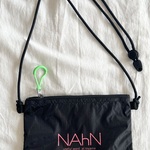 サコッシュホタルイカミッドナイト（黒）「NAhN（なーん）」
