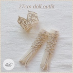 【only one】ペールブロンドカラーのビスチェセット  27cmドールアウトフィット 27cmドール服 momokodoll