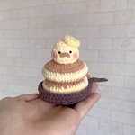 ひよこあみぐるみ　ホットケーキ🥞