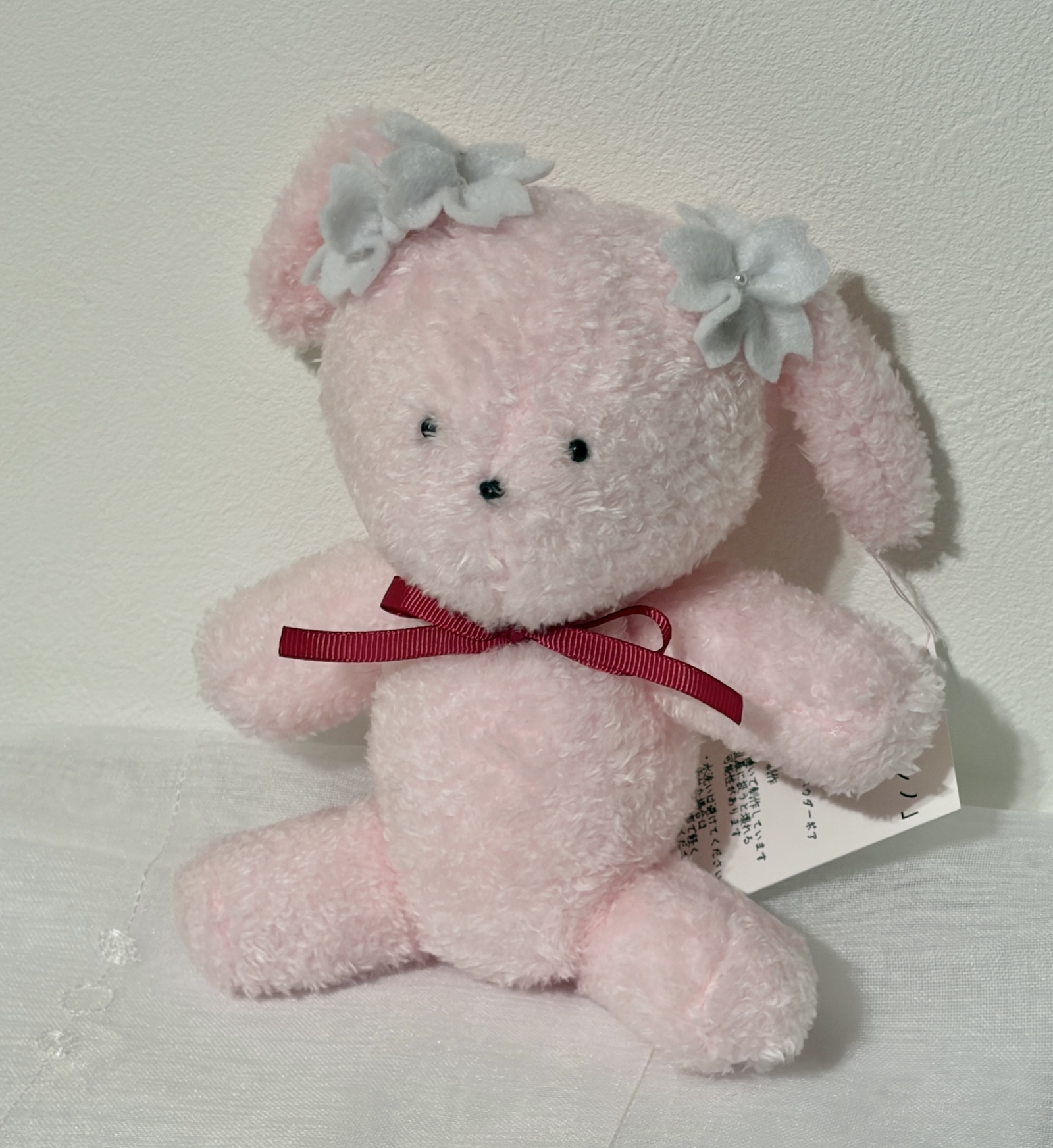 うさぎのぬいぐるみ「ソメイヨシノ」 4,500円