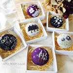 【再販】羊毛刺繍ブローチ〈星空の夜〉