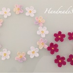 お花のモチーフ♡マーガレット風 Pink Version