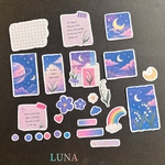 Moon Garden　 LUNAオリジナル　紙フレークシール