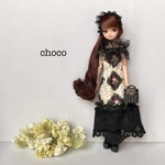 リカちゃん服　ブライス服　憧れの秘密の夜会への招待✉️🌃