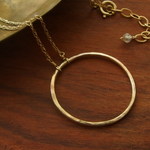 draw a circle［大きなまるのネックレス］