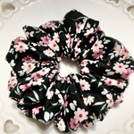 💓sale300円💓ノーブルフラワー🌸プレーンシュシュ❤️