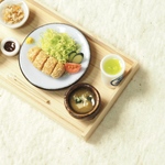 ◆ミニチュアフード　ひれかつ定食◆