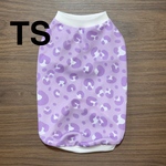 ★専用★接触冷感 パープル レオパード タンクトップ TSサイズ 犬服