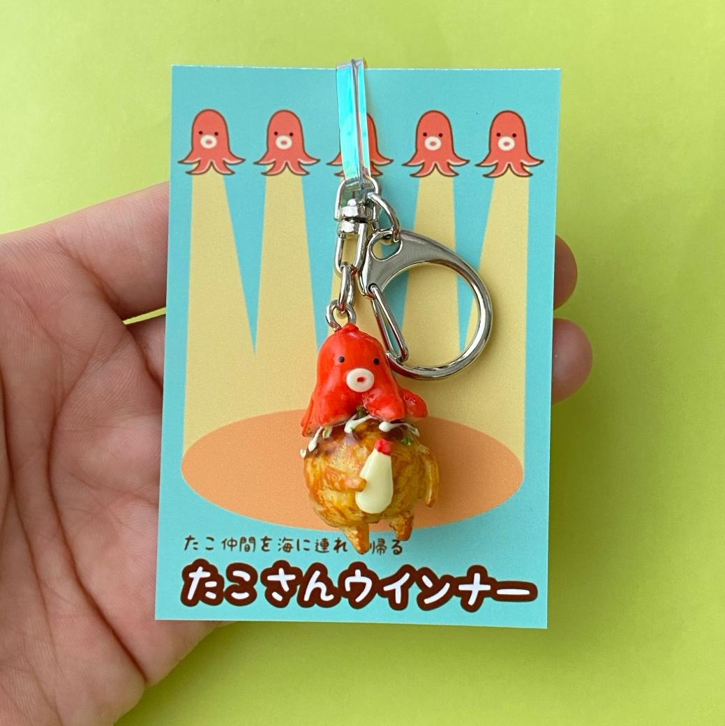 おかきさんのキーホルダー - おけまる。 | minne byGMOペパボ 国内最大
