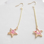 【sale】流れ星シェル　ピアス
