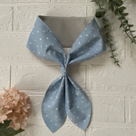 〈再販4〉水色ドット柄☆ネッククーラー☆